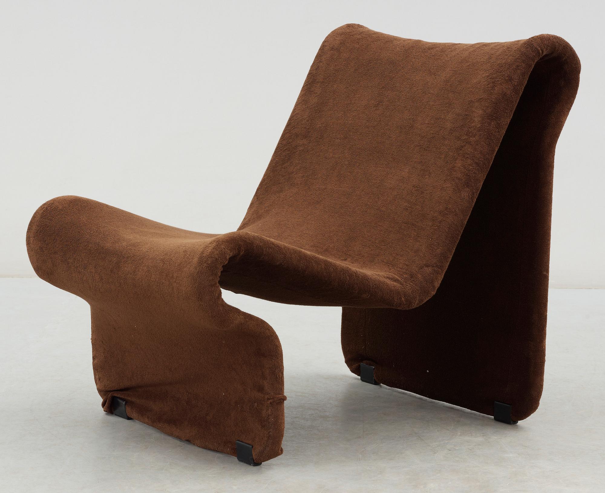 FÅTÖLJ, "009", Dranger & Huldt, formgiven 1969.