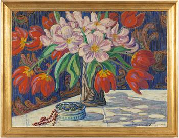 Bergliot von Delwig, "Röda tulpaner".