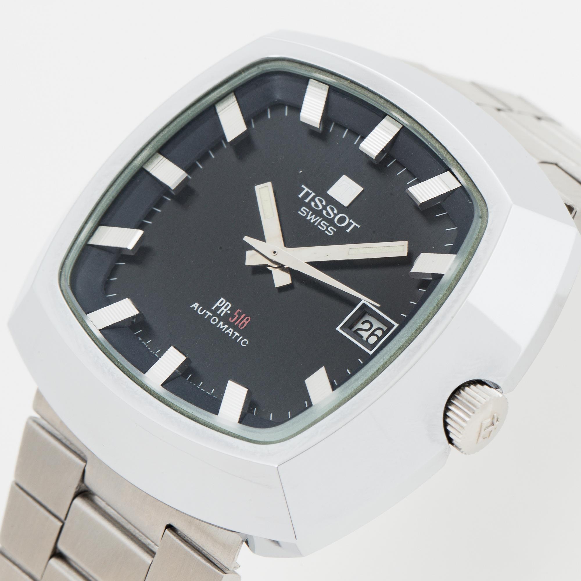 TISSOT PR 518 wristwatch 41 mm. Bukowskis