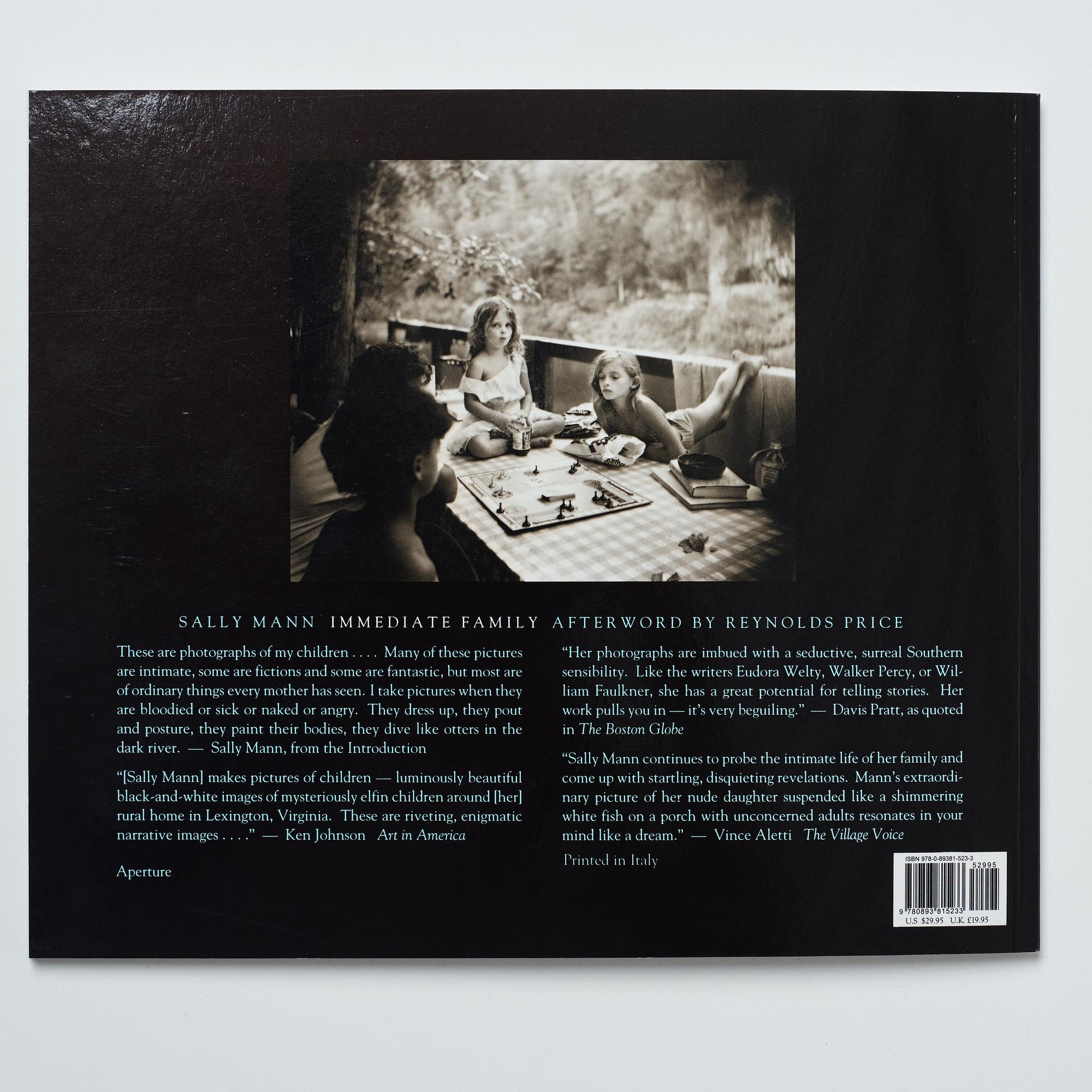 Sally Mann, bok Immediate Family signed. - Bukowskis