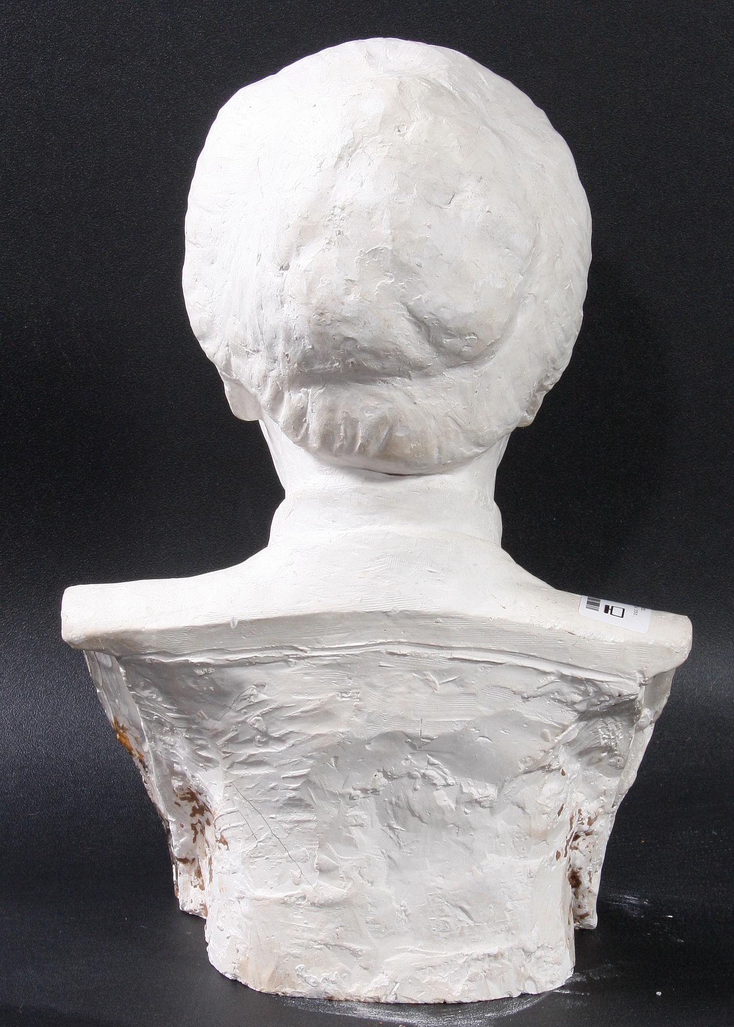 BERGMAN-TAUBE, ASTRI. Skulptur. Gips. Sign o dat 1950.