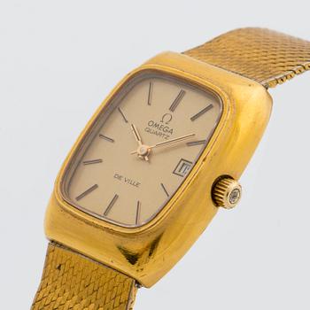 OMEGA, De Ville, armbandsur, 25 x 32 mm,