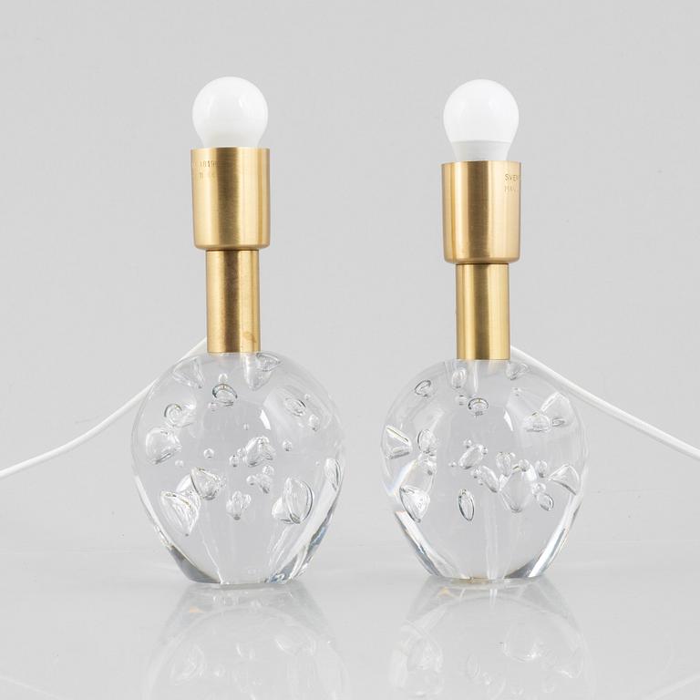 Josef Frank, a pair of model G 1819 table lamps, Svenskt Tenn.