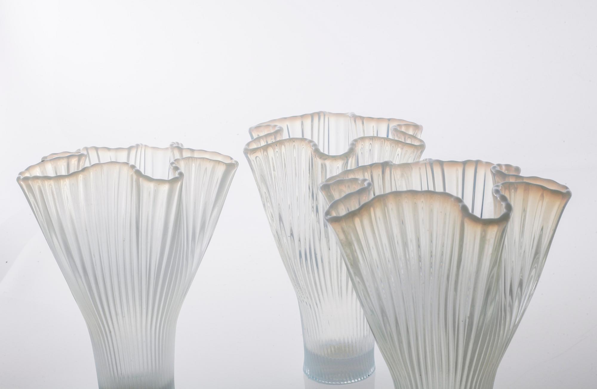 ARTHUR PERCY, 6 delar, glas, "Reffla", Gullaskruf, 1950-tal.