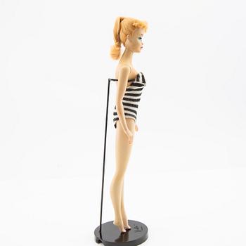 Barbie, docka, vintage "Nr. 3, Ponytail", Mattel 1960.