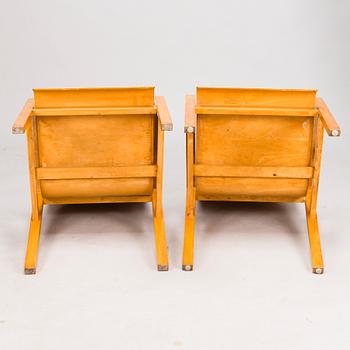 ALVAR AALTO, nojatuolipari, malli 403, O.Y. Huonekalu-ja Rakennustyötehdas A.B. 1940-luvun loppu.