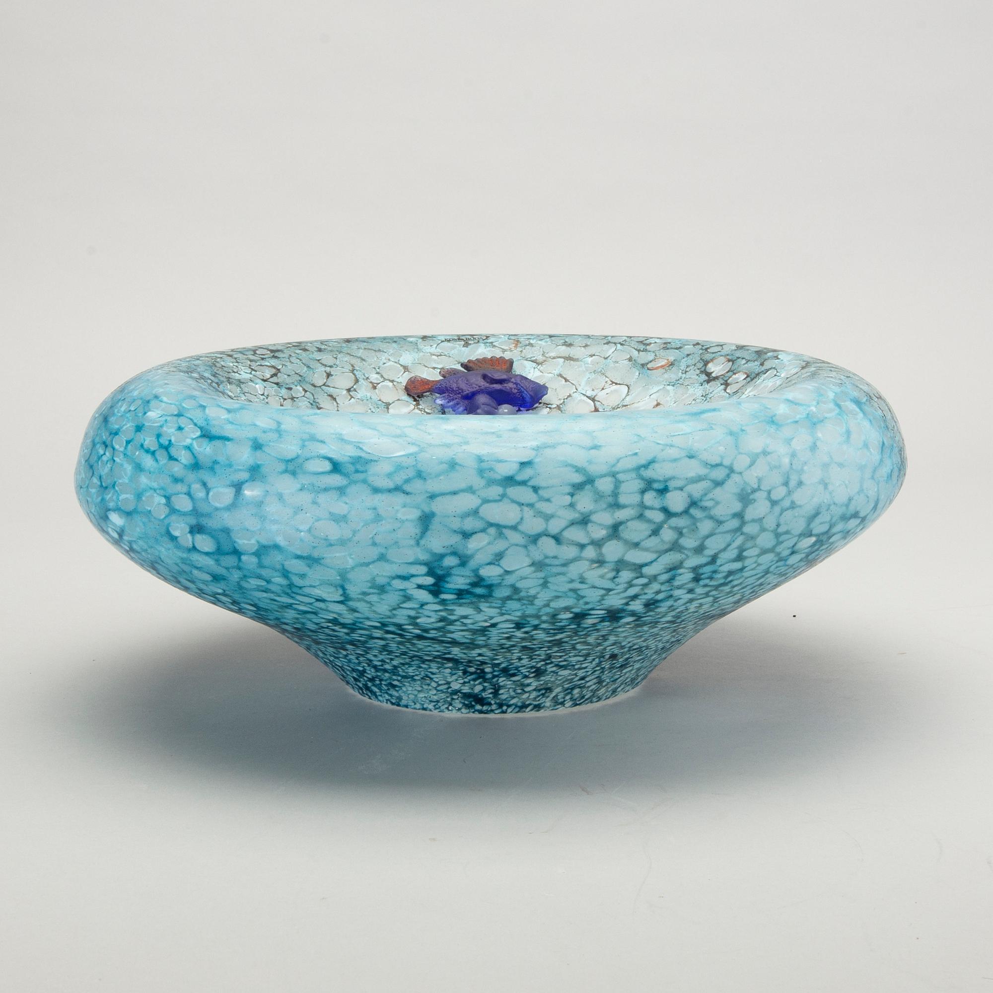 Kjell Engman, glas, skulptur, signerad, Kosta Boda.