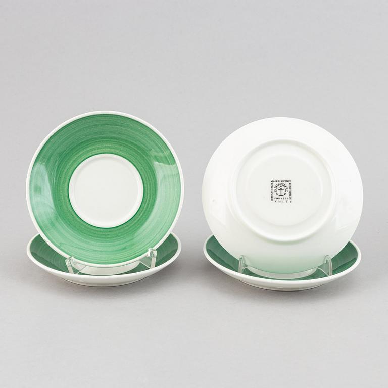 Stig Lindberg, 4 pieces, "Tahiti", Gustavsberg.