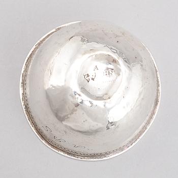 A swedish silver tumbler, mark of Henrik Nourin, Norrköping 1747.