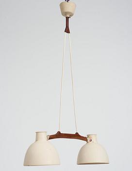 Hans-Agne Jakobsson, taklampa, "S-609" Hans-Agne Jakobsson AB, Åhus, 1950-tal.