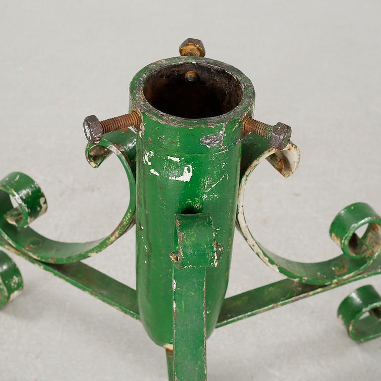 A christmas tree stand, 20th century.
