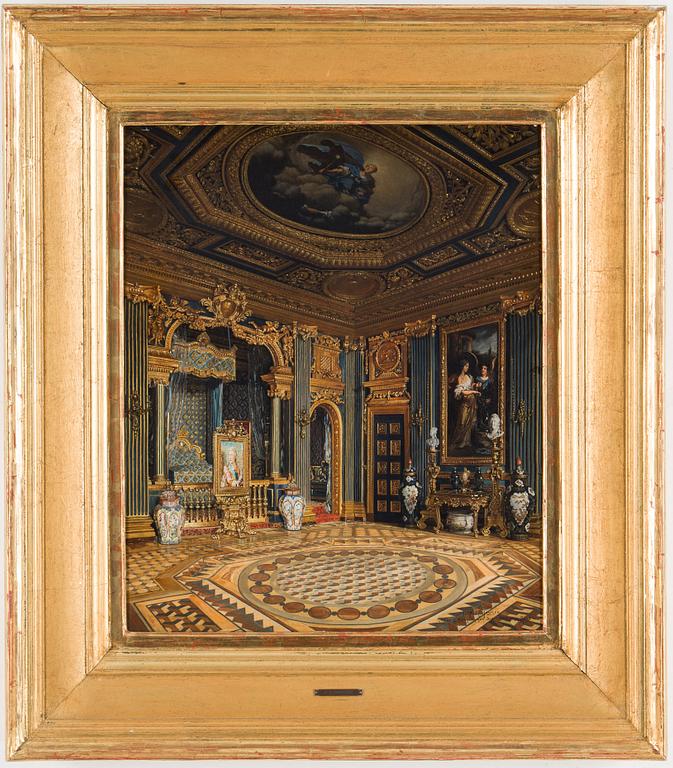 JOSEF THEODOR HANSEN, oil on canvas, signed and dated 1887.