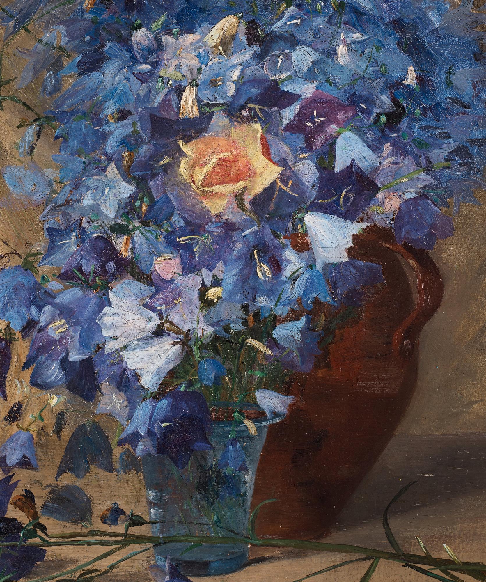 Severin Nilson, Still life with flowers.