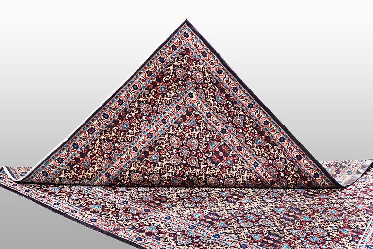 A carpet, Moud, ca 286 x 200 cm.