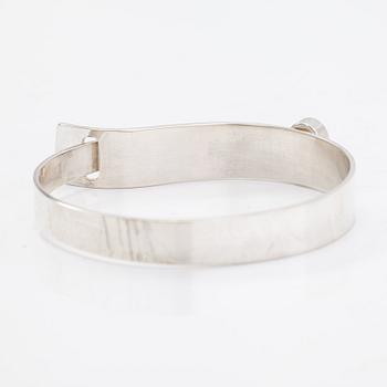 Elis Kauppi, Armband, sterling silver och rökkvarts. Kupittaan kulta, Åbo 1961.