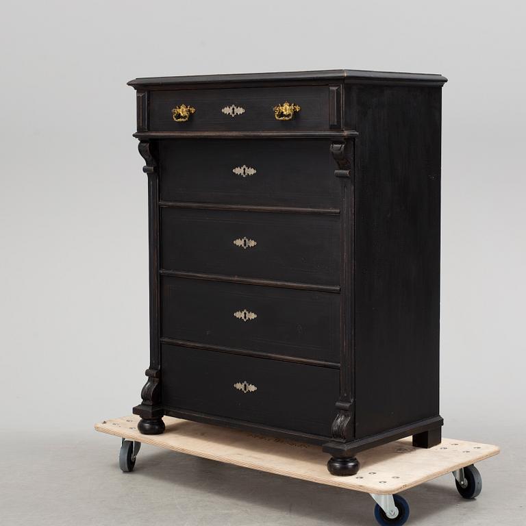 A late 1800s chest of drawers.