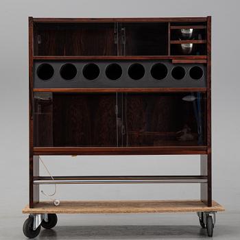 Erik Buch, bardisk för Heltborg möbler, Danmark. 1960-tal.