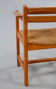 BORD SAMT STOLAR, 5 delar, Börje Mogensen, 1900-talets andra hälft.