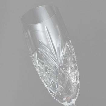 SERVISDELAR, 37 st, glas, 1900-tal.