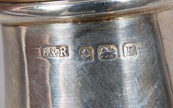 PARTI SILVER, 5 delar, bla London 1905.