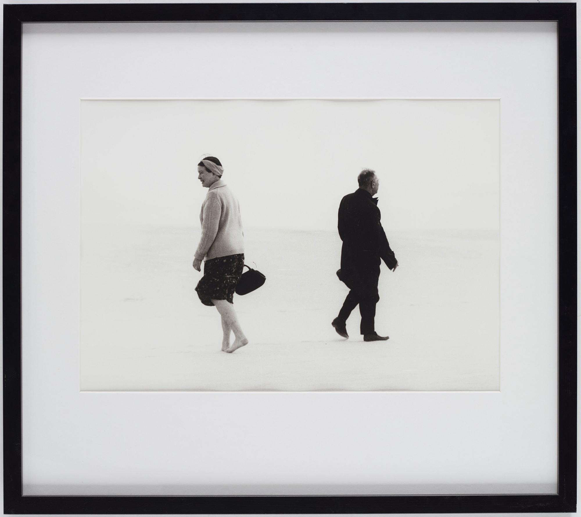 Antanas Sutkus, "J.P Sartre and Simone de Beauvoir in Lithuania, Nida, 1965".