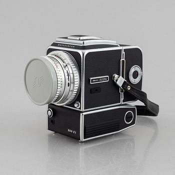 A Hasselblad 500EL camera from Viktor Hasselblad AB, Sweden, 1970's.