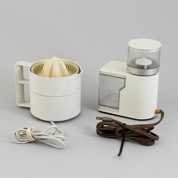 REINHOLD WEISS &  LUDWIG LITTMANN, coffee grinder and juicer, Braun.