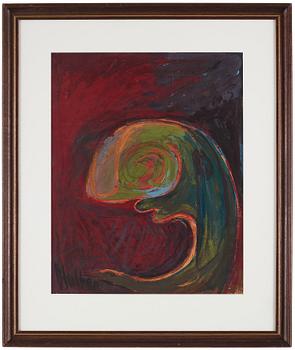CO Hultén, gouache, signerad och utförd 1940.