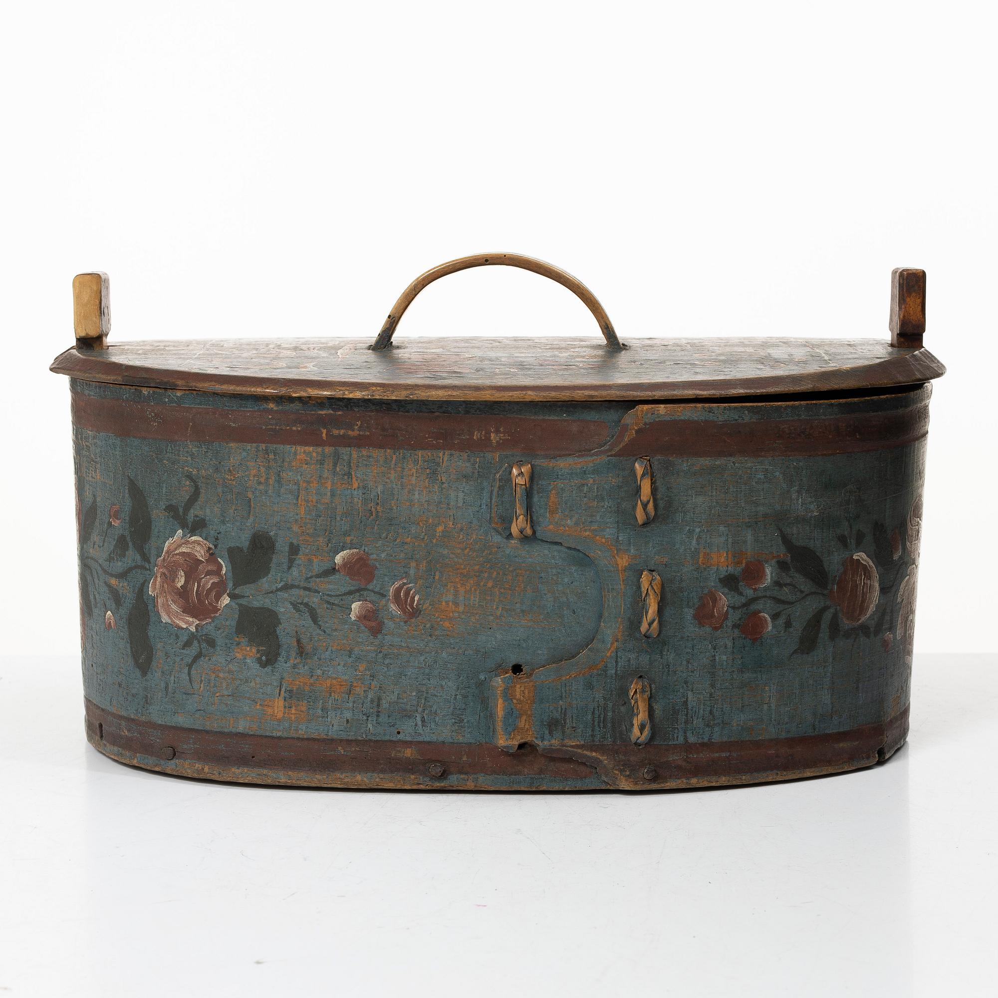 Svepask, allmoge, daterad 1835.