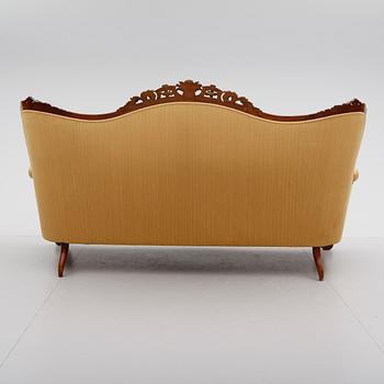 SOFFA, nyrokoko, sent 1800-tal.