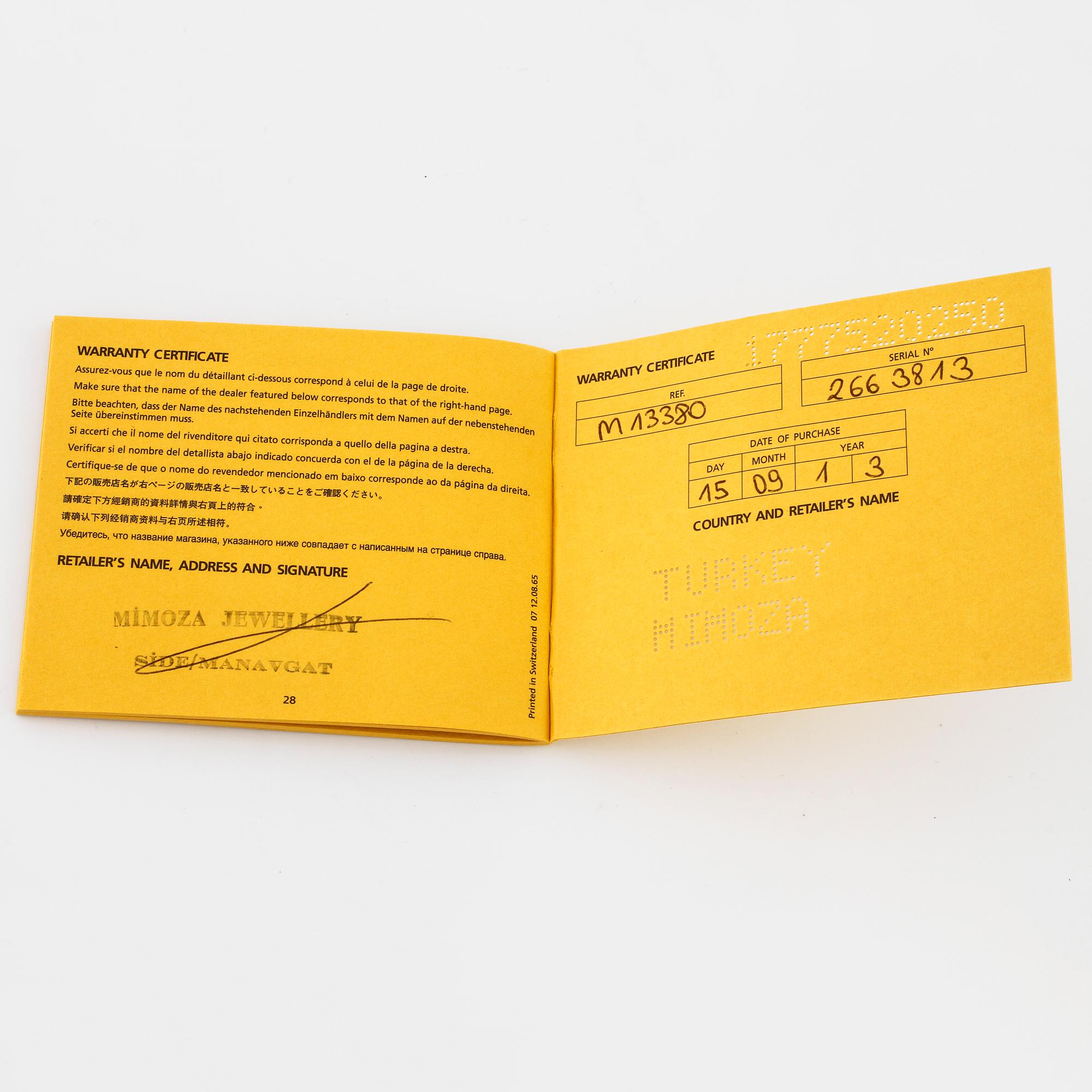 BREITLING, Avenger Blacksteel, Chronometer, Limited Edition, chronograf, wristwatch, 43 mm.