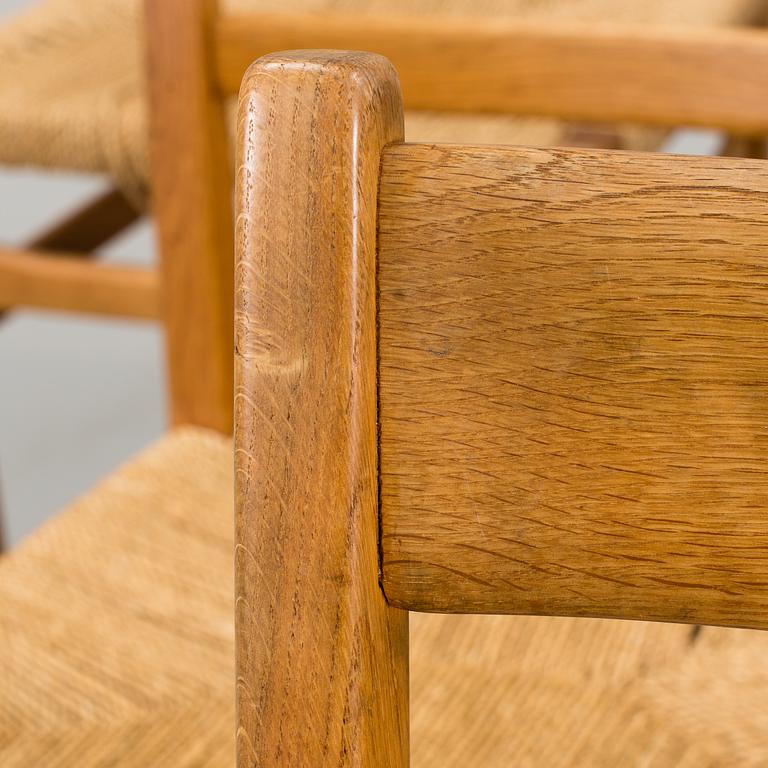 a set of 10 chairs by Gemla around the middle of the 20th century.