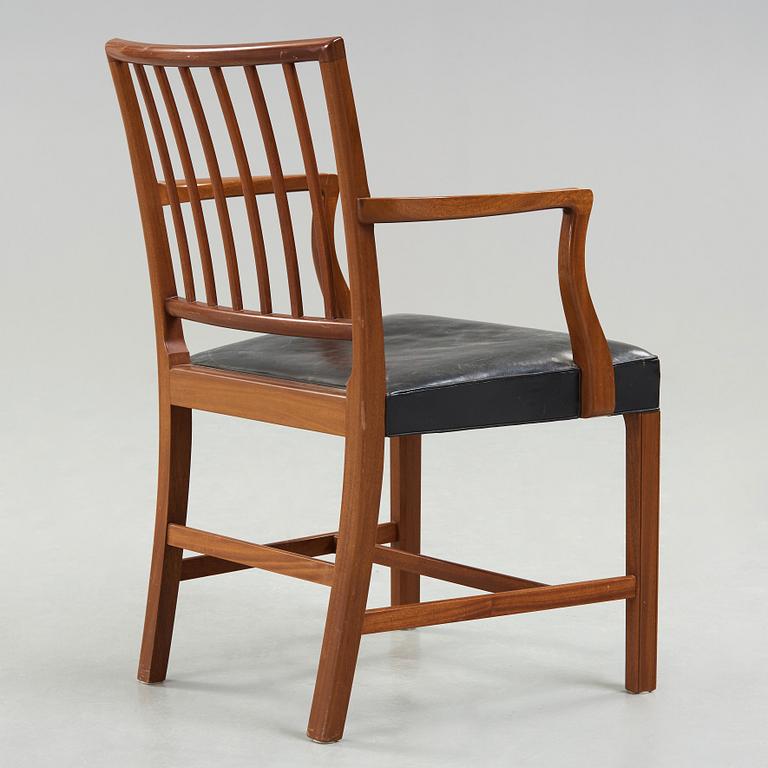 Jacob Kjaer, A Jacob Kjaer mahogany chair, Jacob Kjaer Møbelhaandvaerk, Copenhagen, Denmark ca 1960.