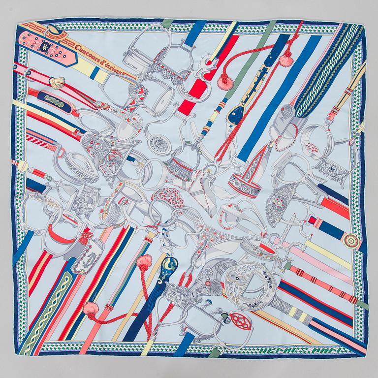 Hermès, scarf, "Concours d'etriers".