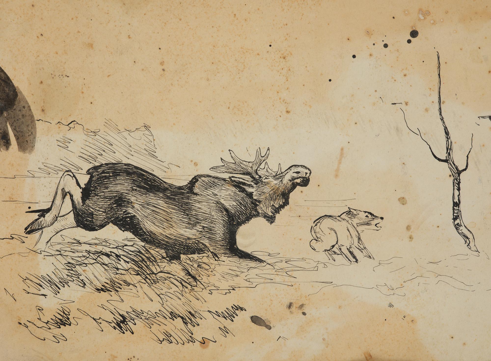 Bruno Liljefors, Bear family.