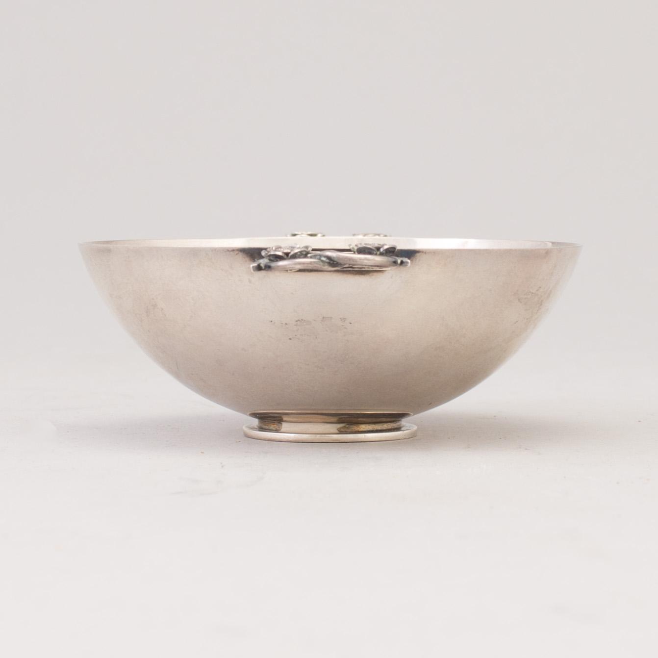 ATELIER BORGILA, skål, sterlingsilver, Stockholm, 1937.