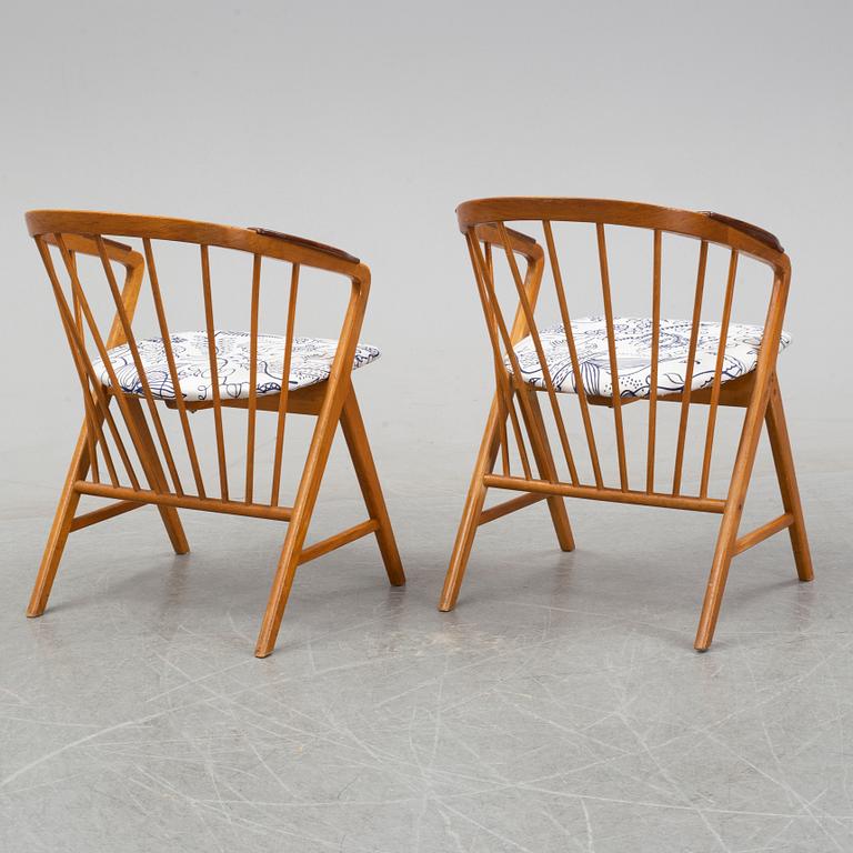 Bengt Ruda, a pair of "Sierra" armchairs, IKEA, Sweden, 1950/1960s.
