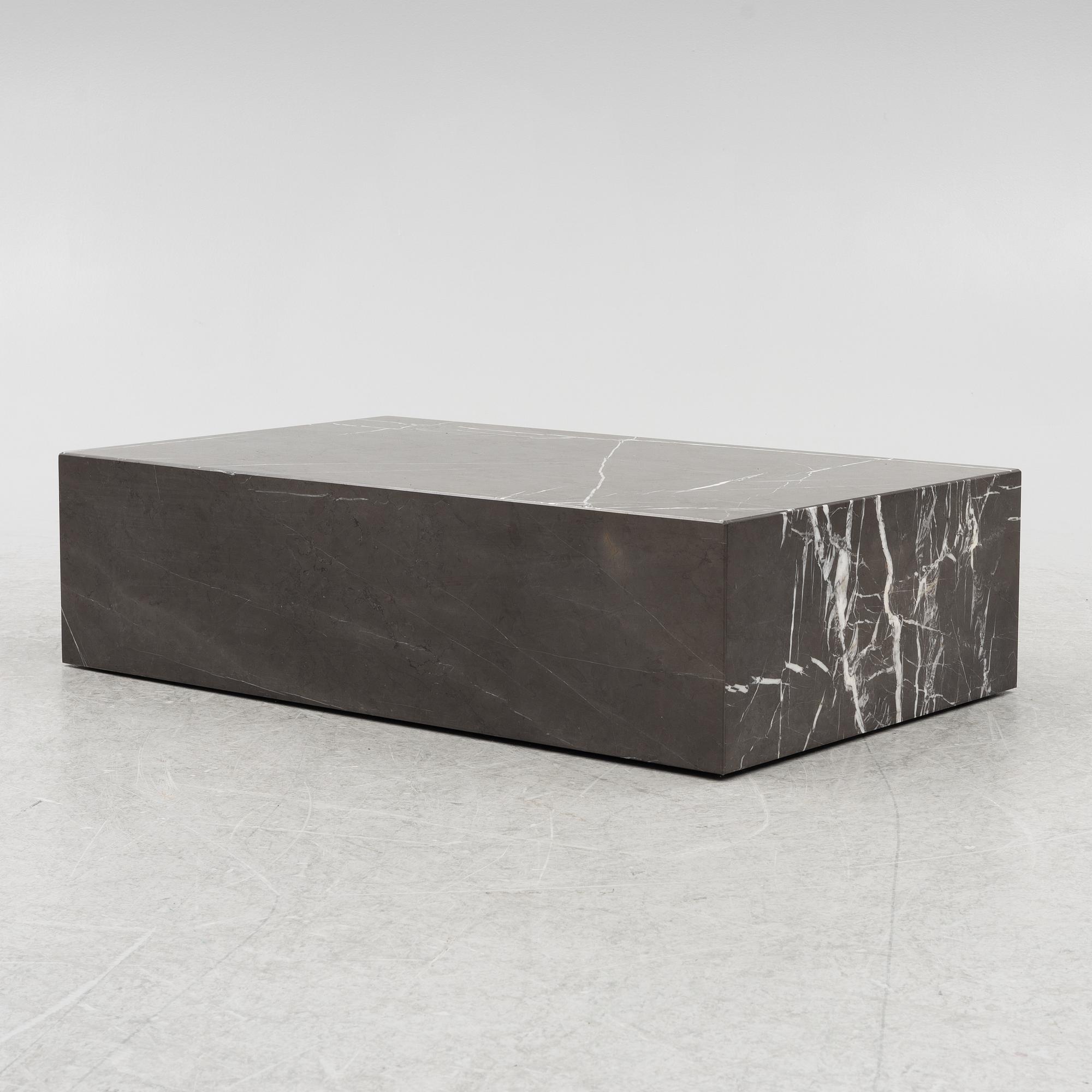 Norm Architects, coffee table, "Plinth low", Audo Copenhagen, Denmark.