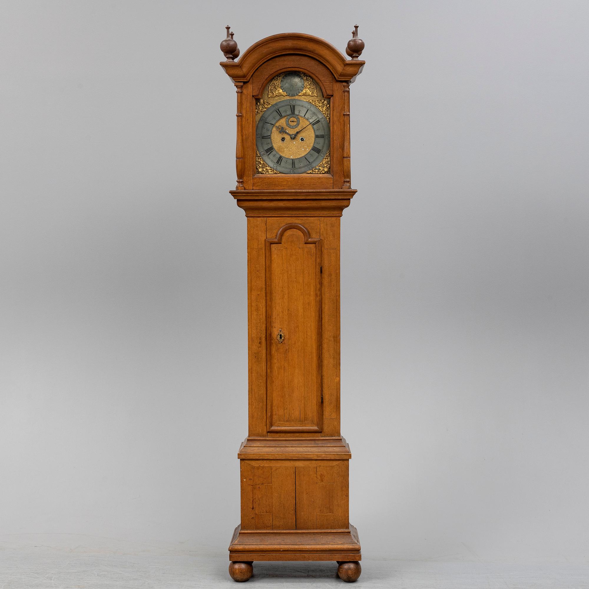 LONGCASE CLOCK, second half of the 18th century.