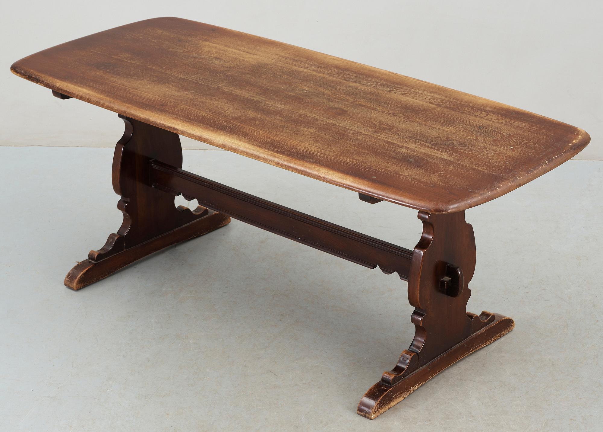 BOCKBORD, 1900-talets första hälft.