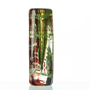 VICKE LINDSTRAND, vas, glas, Kosta 1950-tal.