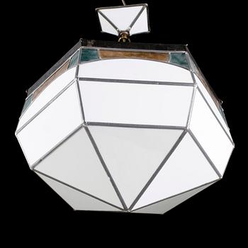 TAKLAMPA, tidigt 1900-tal, höjd ca 55 cm.