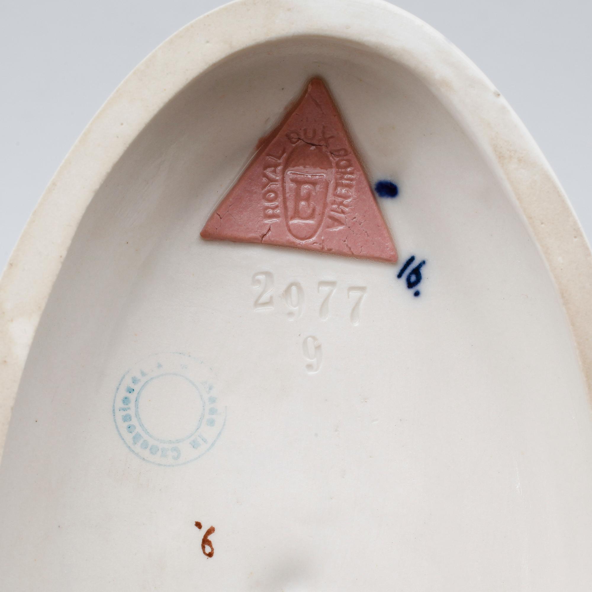 FIGURER, 2 st, porslin, Royal Dux och Rosenthal, 1900-talets mitt.