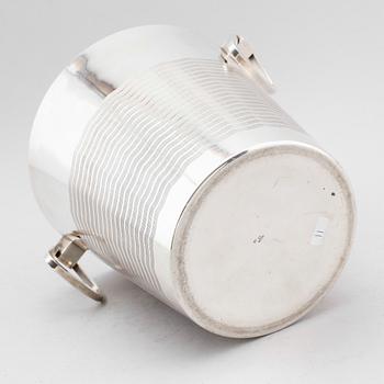 CHAMPAGNEKYLARE, försilvrad mässing, St Médard, 1900-talets mitt.