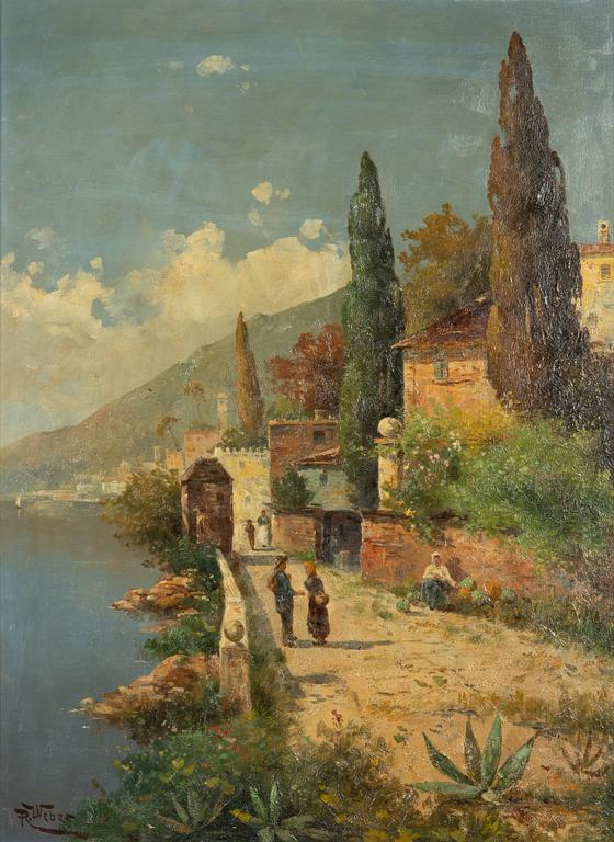 Rudolf Weber, Vid Medelhavet.