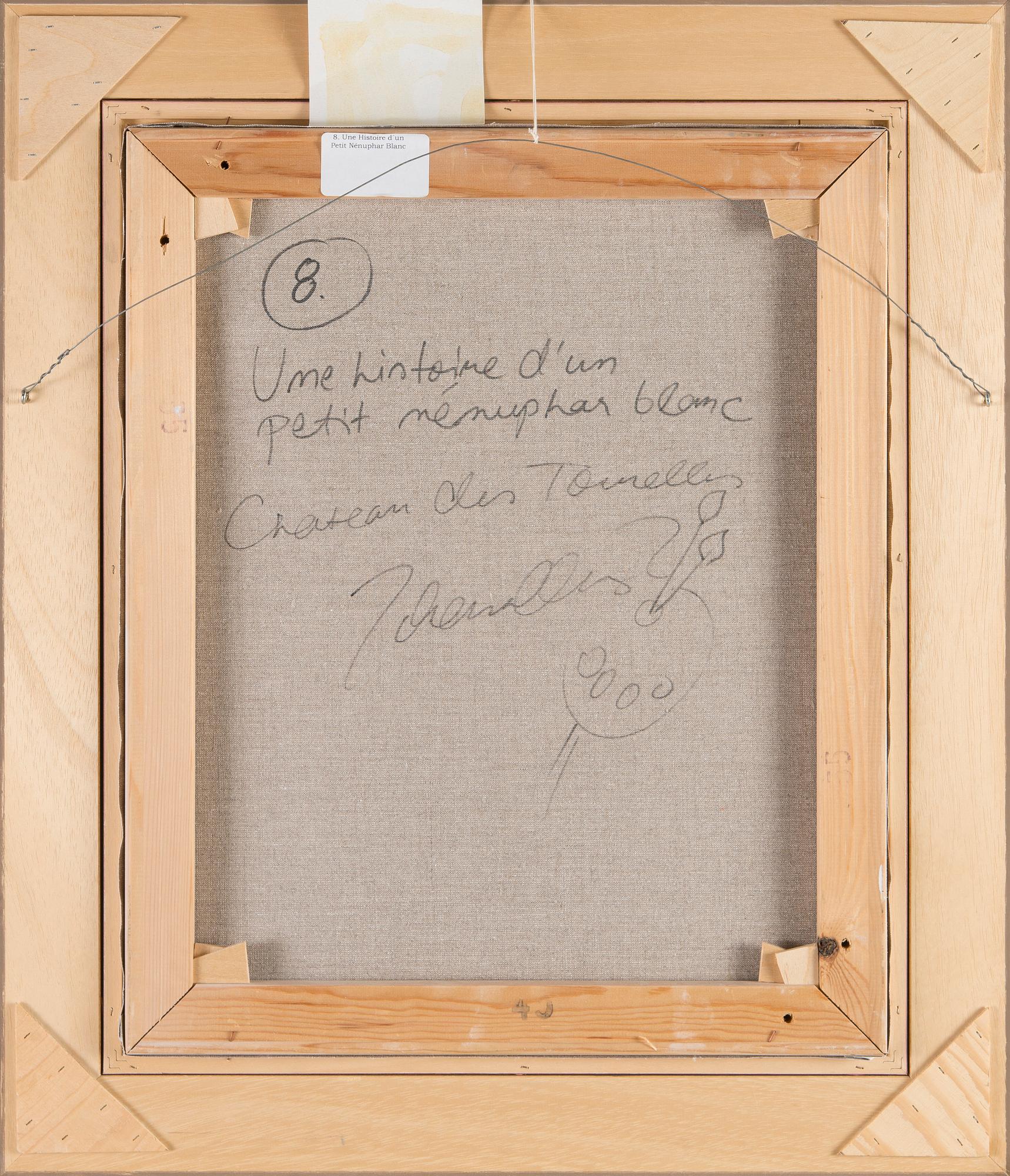 Johanna Oras, "Une histoire d'un petit nénuphar blanc".