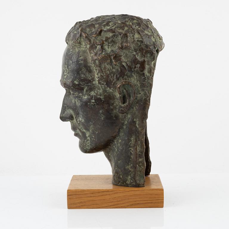 Oidentifierad konstnär 1900-tal, skulptur, brons. Signerad och daterad  -56.