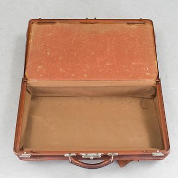 RESVÄSKA, skinn, 1910/20-tal.