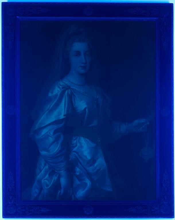 Philippe de Champaigne Follower of, Young lady portrayed as a vestal.