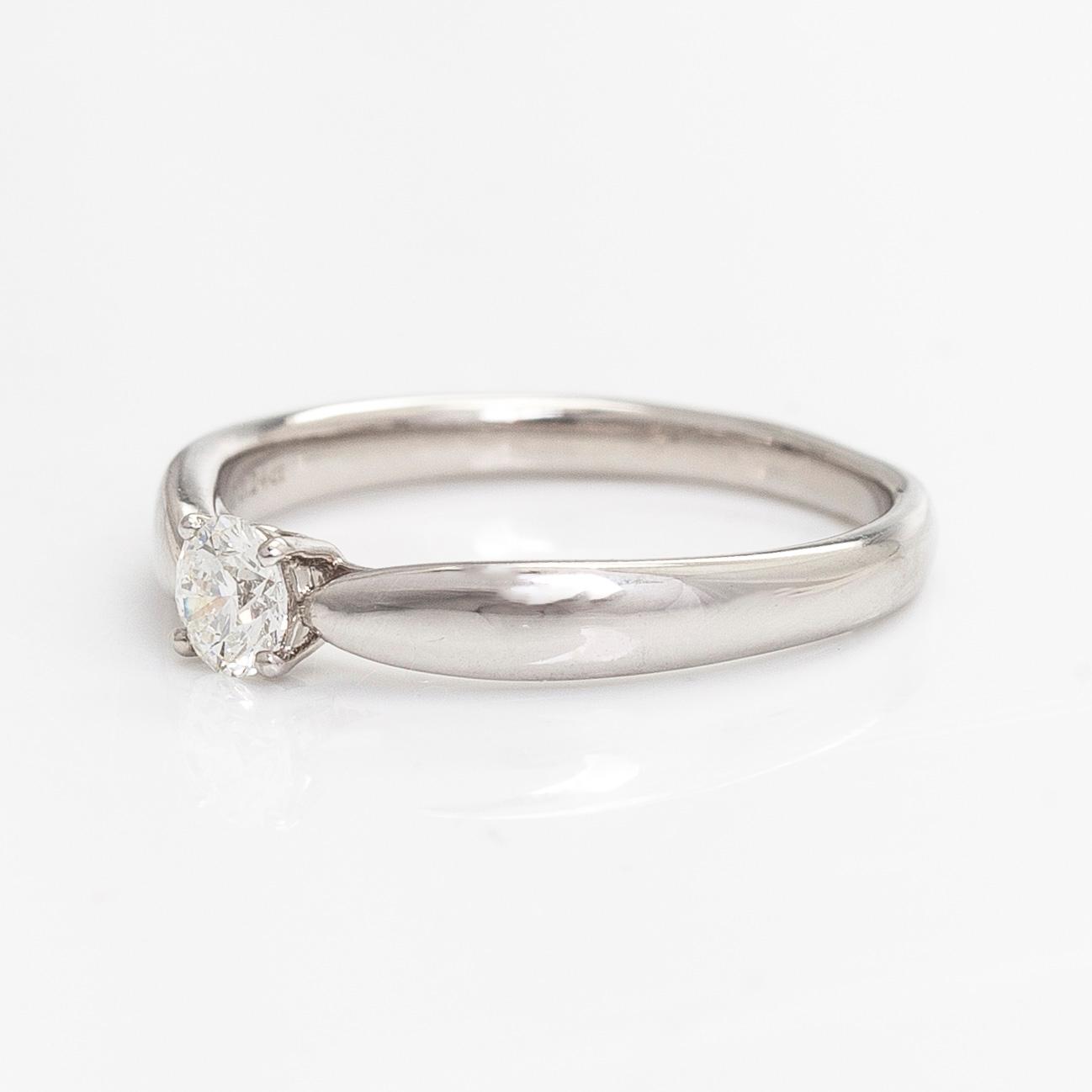 Tiffany & Co, ring, platina, briljantslipad diamant.